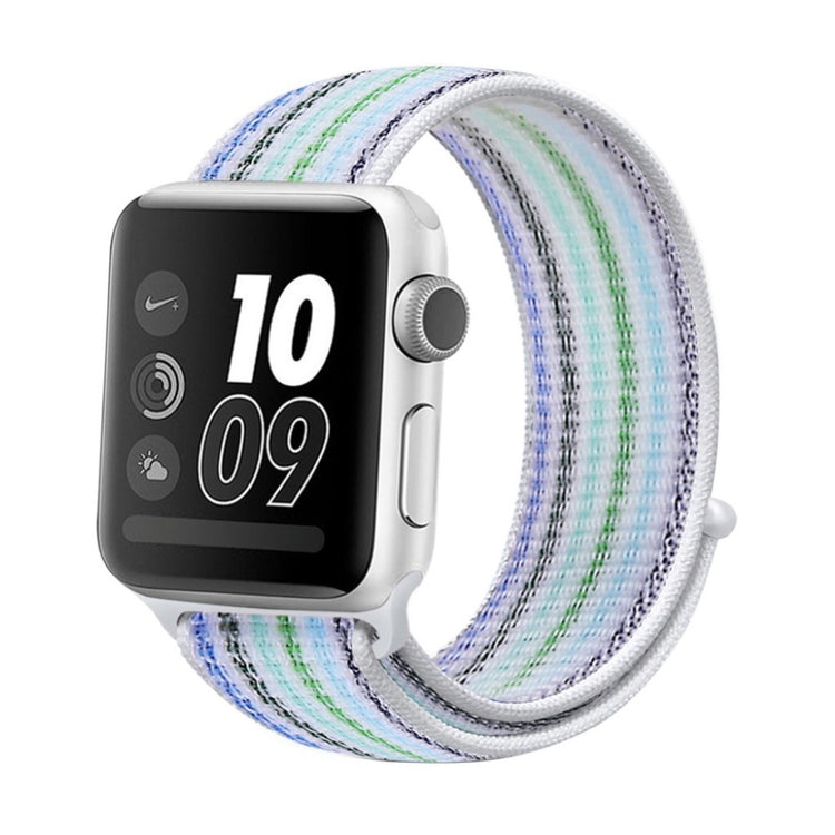 Meget sejt Apple Watch Series 4 40mm Nylon Rem - Flerfarvet#serie_9