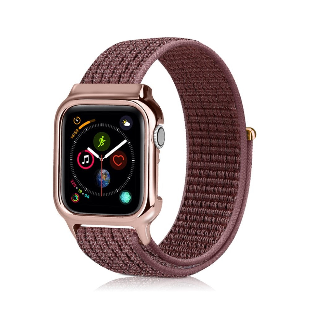 Meget flot Apple Watch Series 4 44mm Nylon Rem - Pink#serie_7