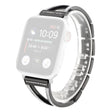 Apple Watch Series 6 44mm / Apple Watch Series 5 44mm Metal And Rhinestone Universel Strap