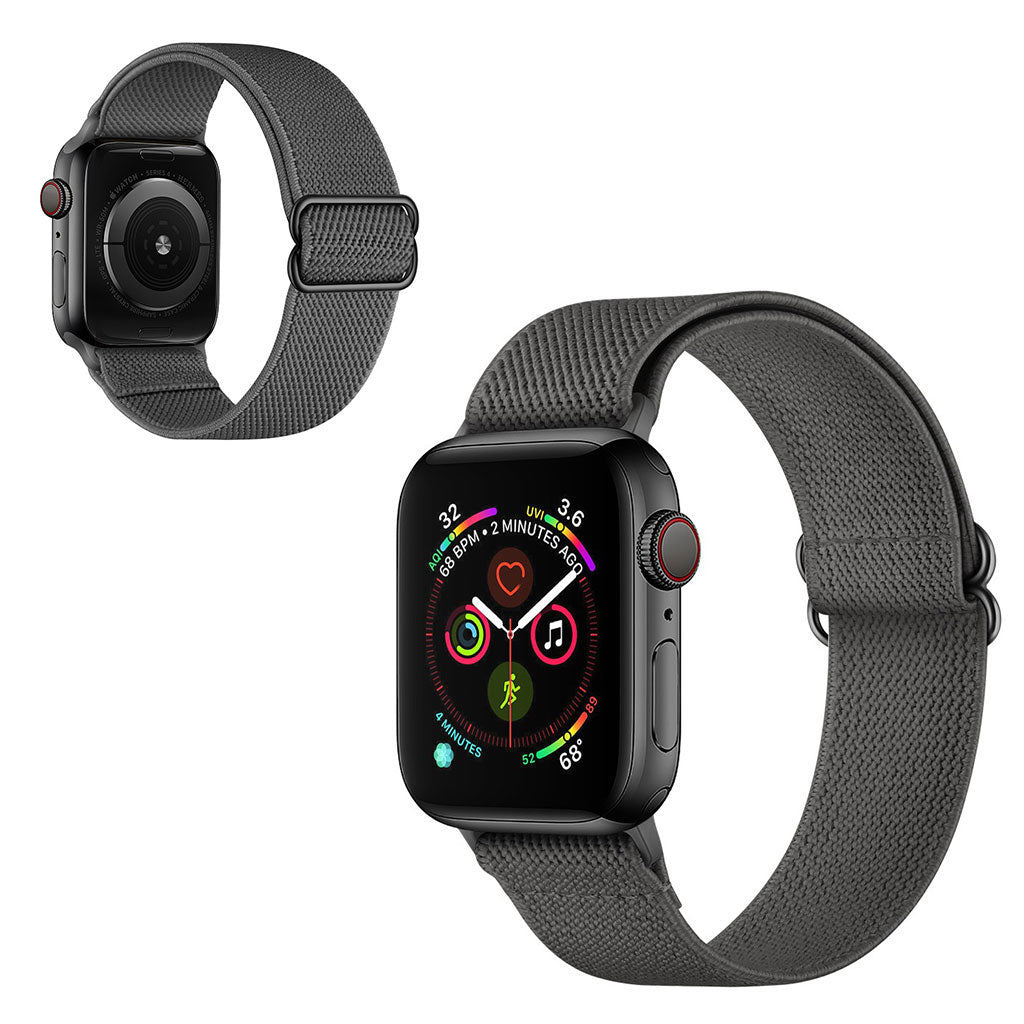 Super slidstærk Universal Apple Nylon Rem - Sølv#serie_4