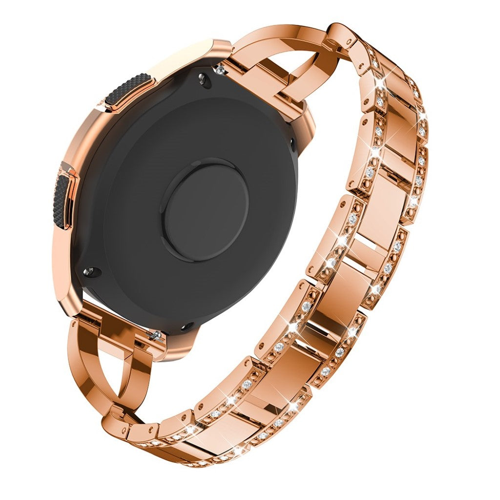 Helt vildt pænt Universal Metal og Rhinsten Rem - Pink#serie_3