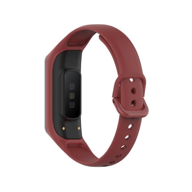 Vildt flot Samsung Gear Fit2 Silikone Rem - Rød#serie_6