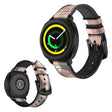 Tough Samsung Gear Sport Genuine Leather and Silicone Strap
