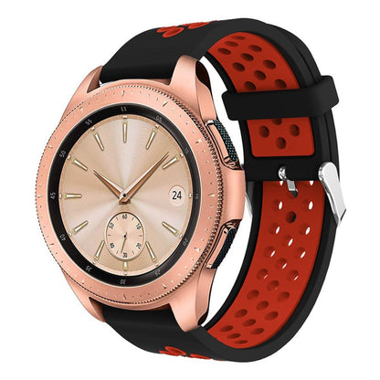 Pænt Samsung Galaxy Watch (42mm) Silikone Rem - Flerfarvet#serie_13