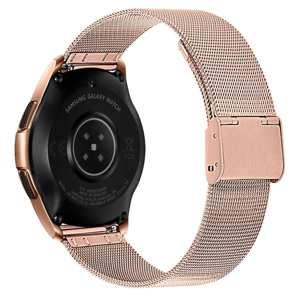 Super nydelig Samsung Galaxy Watch (46mm) Metal Rem - Pink#serie_1