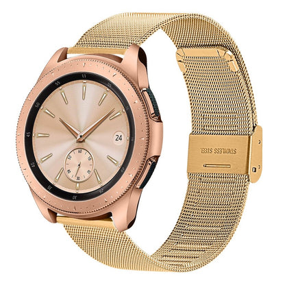 Super nydelig Samsung Galaxy Watch (46mm) Metal Rem - Guld#serie_2