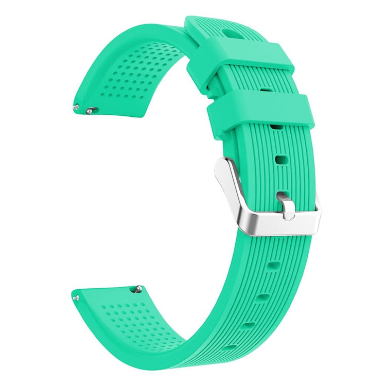 Rigtigt fed Samsung Galaxy Watch Active Silikone Rem - Grøn#serie_7
