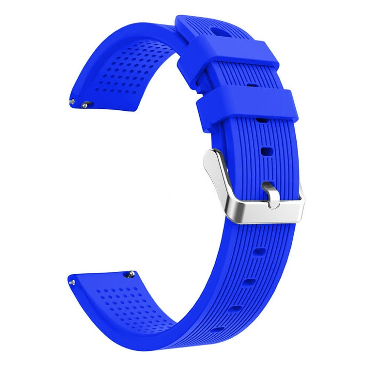 Rigtigt fed Samsung Galaxy Watch Active Silikone Rem - Blå#serie_9