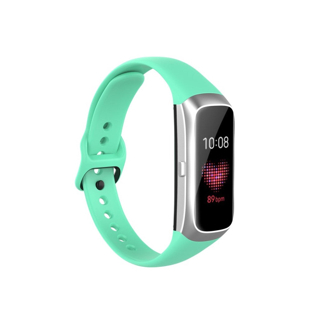 Vildt kønt Samsung Galaxy Fit Silikone Rem - Grøn#serie_6