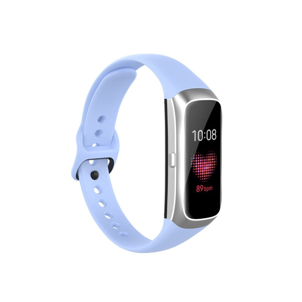 Vildt kønt Samsung Galaxy Fit Silikone Rem - Blå#serie_7