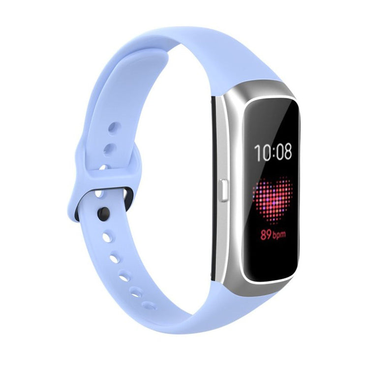 Vildt kønt Samsung Galaxy Fit Silikone Rem - Blå#serie_7