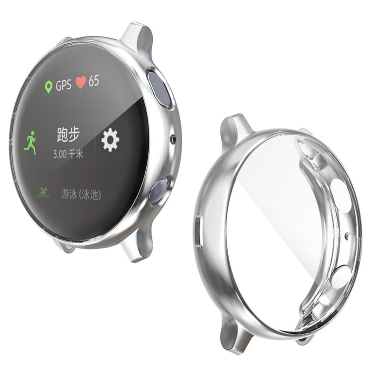 Meget Godt Samsung Galaxy Watch Active 2 - 44mm Silikone Cover - Sølv#serie_2