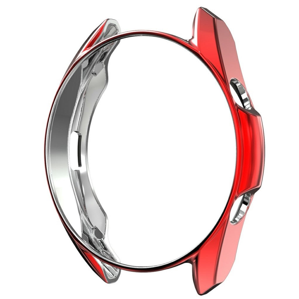 Samsung Galaxy Watch 3 (45mm) Holdbar Silikone Bumper  - Rød#serie_4