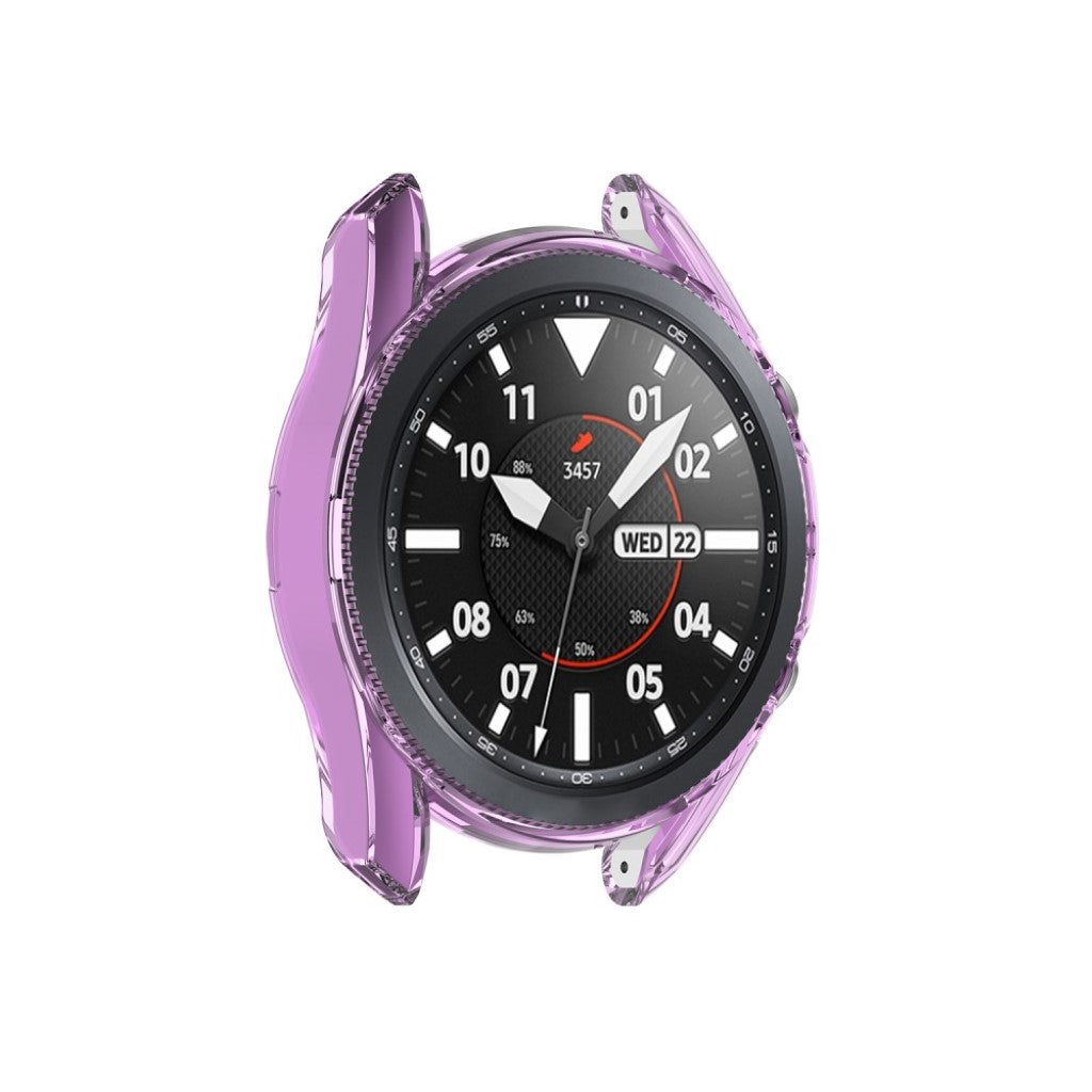 Fed Samsung Galaxy Watch 3 (41mm) Silikone Cover - Lilla#serie_5