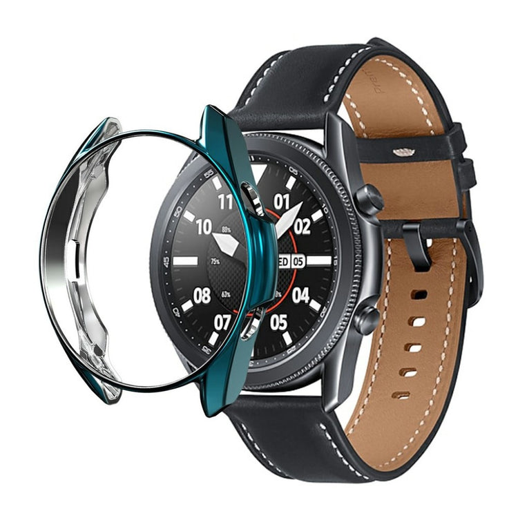 Samsung Galaxy Watch 3 (41mm) Holdbar Silikone Bumper  - Blå#serie_1