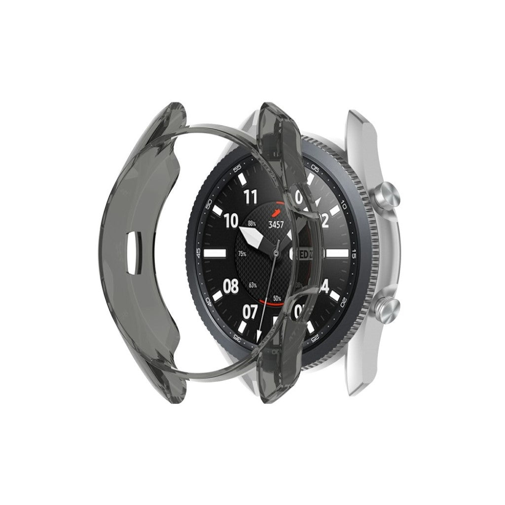 Mega Flot Samsung Galaxy Watch 3 (41mm) Silikone Cover - Sort#serie_2