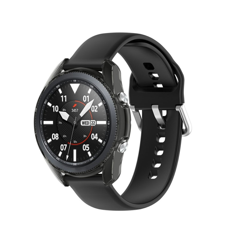 Mega Flot Samsung Galaxy Watch 3 (41mm) Silikone Cover - Sort#serie_2