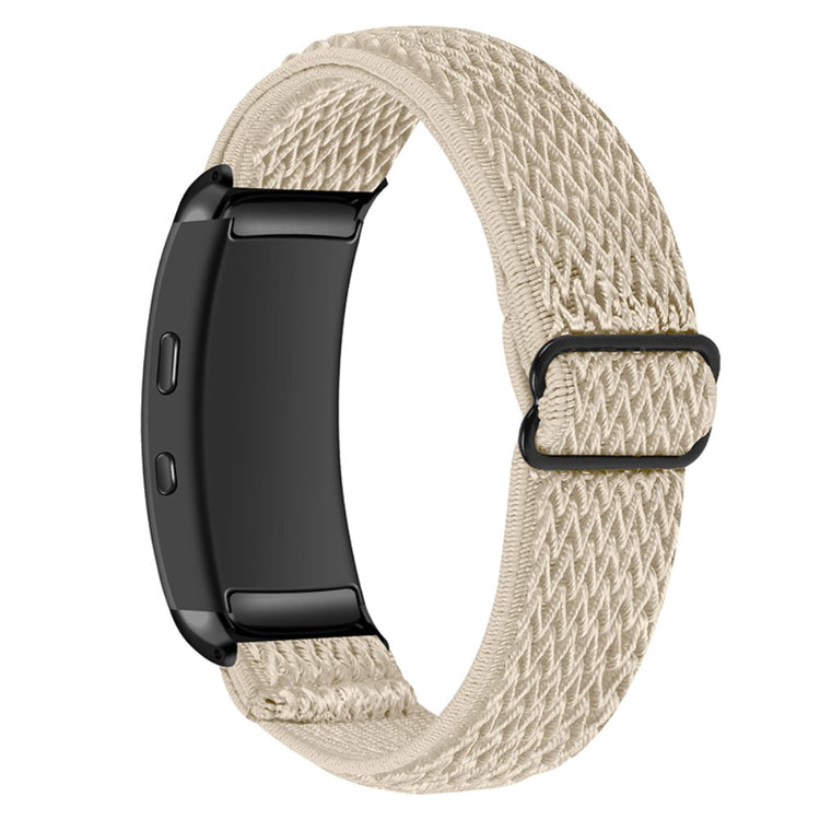 Vildt slidstærk Samsung Gear Fit2 Nylon Rem - Beige#serie_9