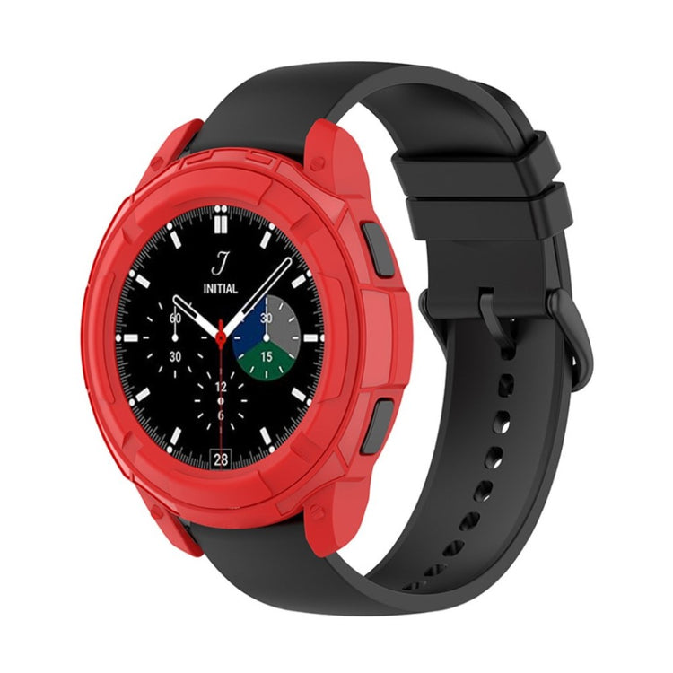 Samsung Galaxy Watch 4 Classic (46mm)  Silikone Bumper  - Rød#serie_2