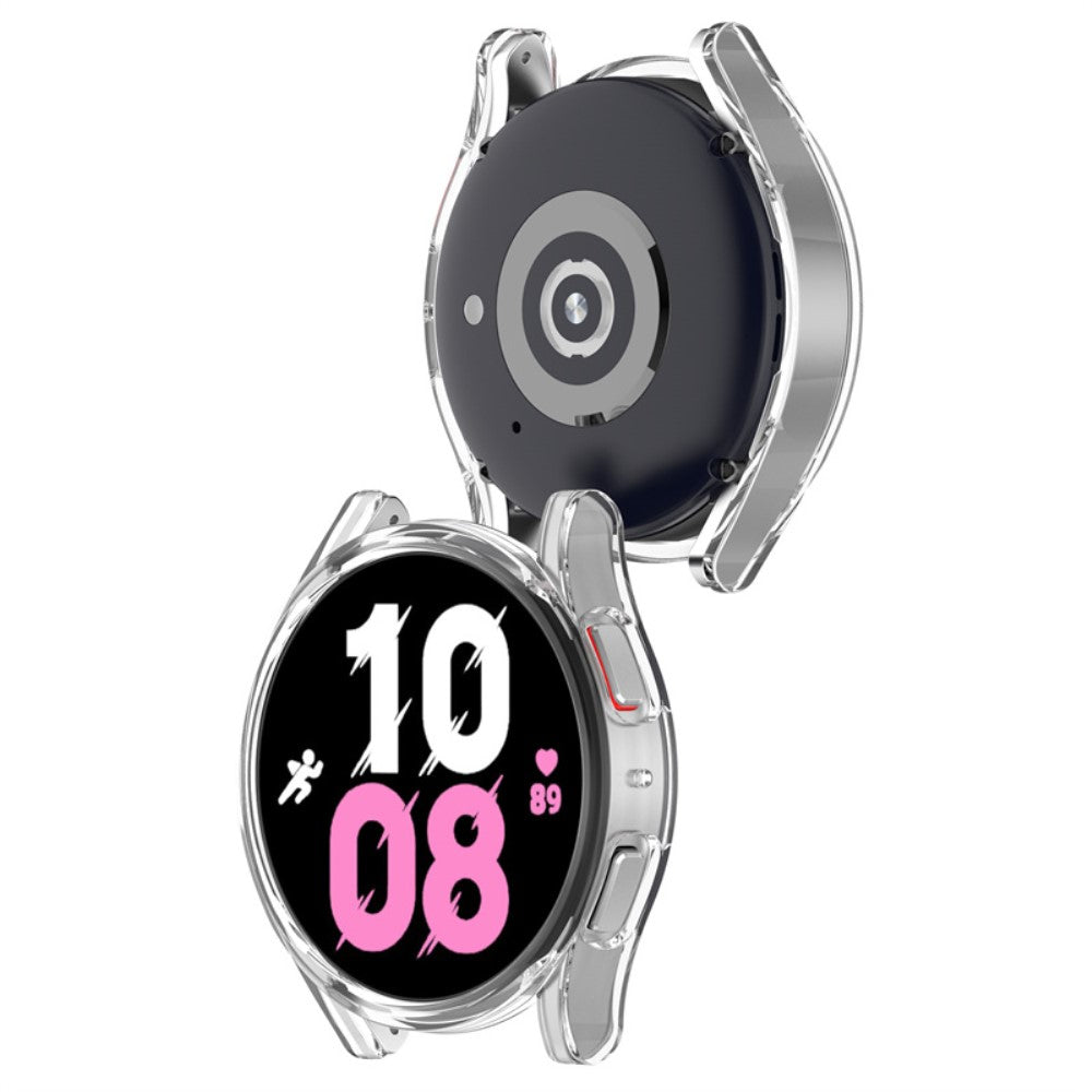 Samsung Galaxy Watch 5 (40mm) / Samsung Galaxy Watch 4 (40mm) Beskyttende Plastik Bumper  - Gennemsigtig#serie_7