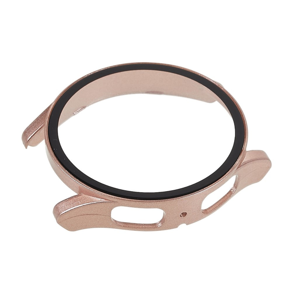 Meget Flot Samsung Galaxy Watch 5 (40mm) Cover med Skærmbeskytter i Plastik og Hærdet Glas - Pink#serie_5