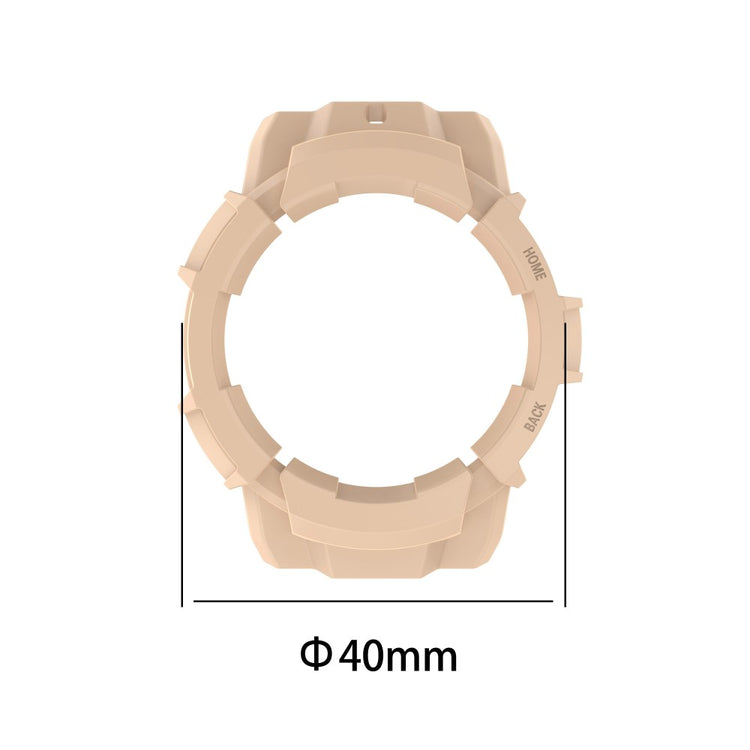 Samsung Galaxy Watch 5 (40mm)  Plastik Bumper  - Gennemsigtig#serie_7