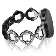 Samsung Smartwatch Metal And Rhinestone Universel Strap