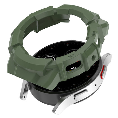 Samsung Galaxy Watch 4 (44mm) / Samsung Galaxy Watch 5 (44mm)  Plastik Bumper  - Grøn#serie_2
