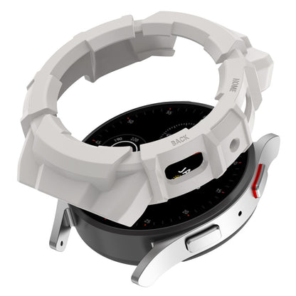Samsung Galaxy Watch 4 (44mm) / Samsung Galaxy Watch 5 (44mm)  Plastik Bumper  - Sølv#serie_6