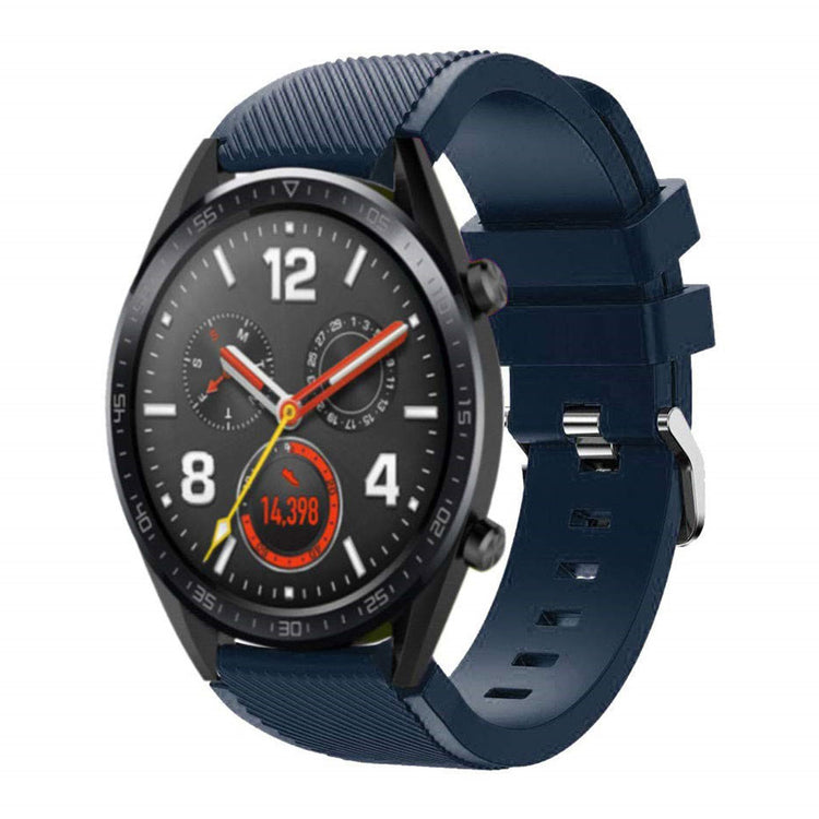 Vildt nydelig Huawei Watch GT Silikone Rem - Blå#serie_8