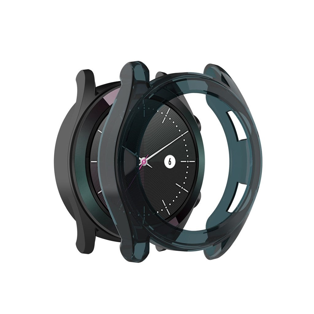 Huawei Watch GT 2 42mm Gennemsigtig Silikone Bumper  - Blå#serie_5