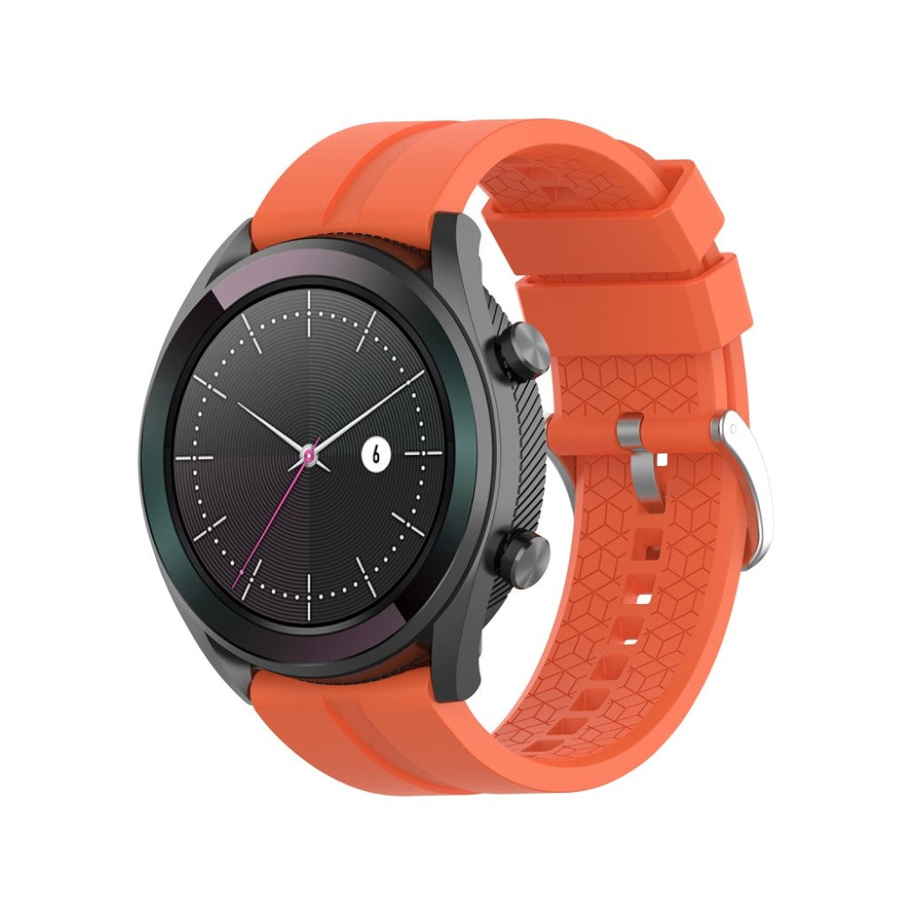 Smuk Huawei Watch GT Silikone Rem - Orange#serie_5