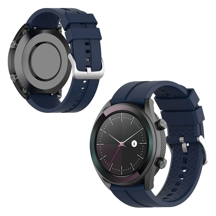 Smuk Huawei Watch GT Silikone Rem - Blå#serie_9