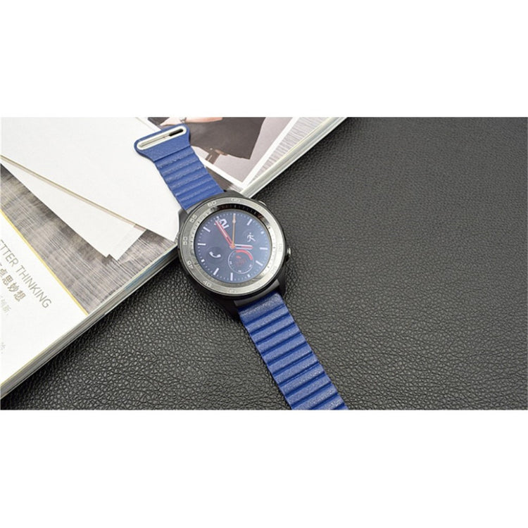 Elegant Huawei Watch GT 2 42mm Kunstlæder Rem - Blå#serie_5