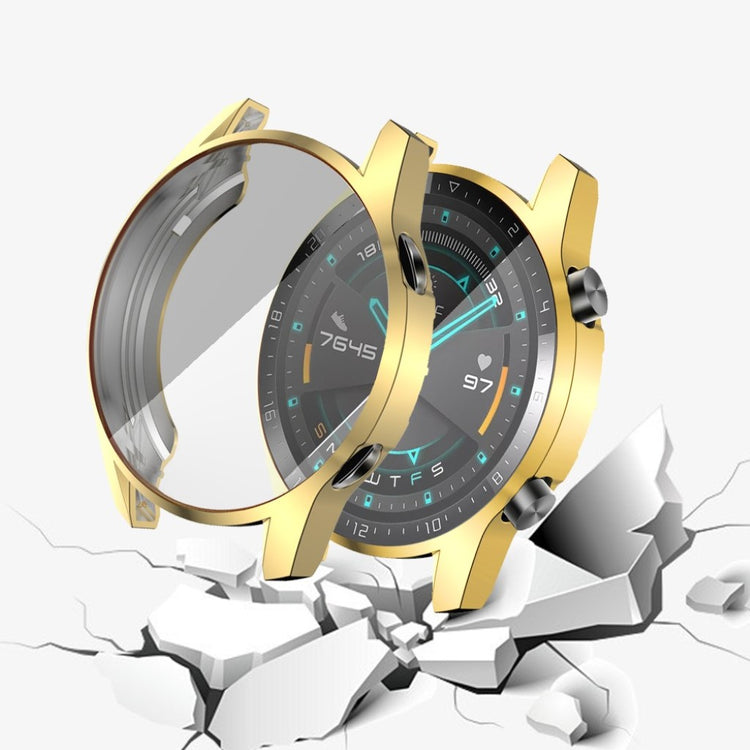 Super Flot Huawei Watch GT 2 46mm Silikone Cover - Guld#serie_2