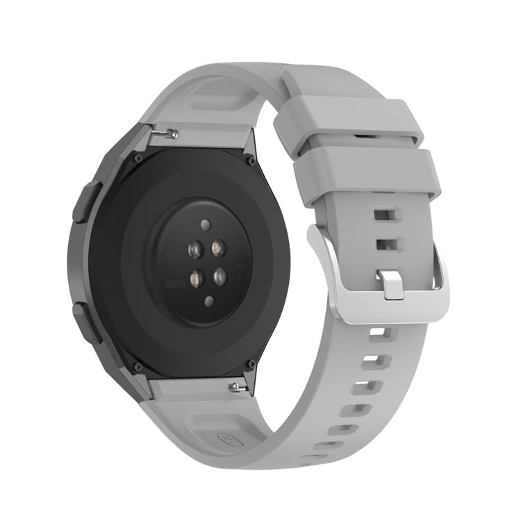 Meget cool Huawei Watch GT 2e Silikone Rem - Sølv#serie_4