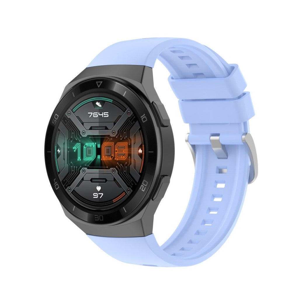 Meget cool Huawei Watch GT 2e Silikone Rem - Blå#serie_6