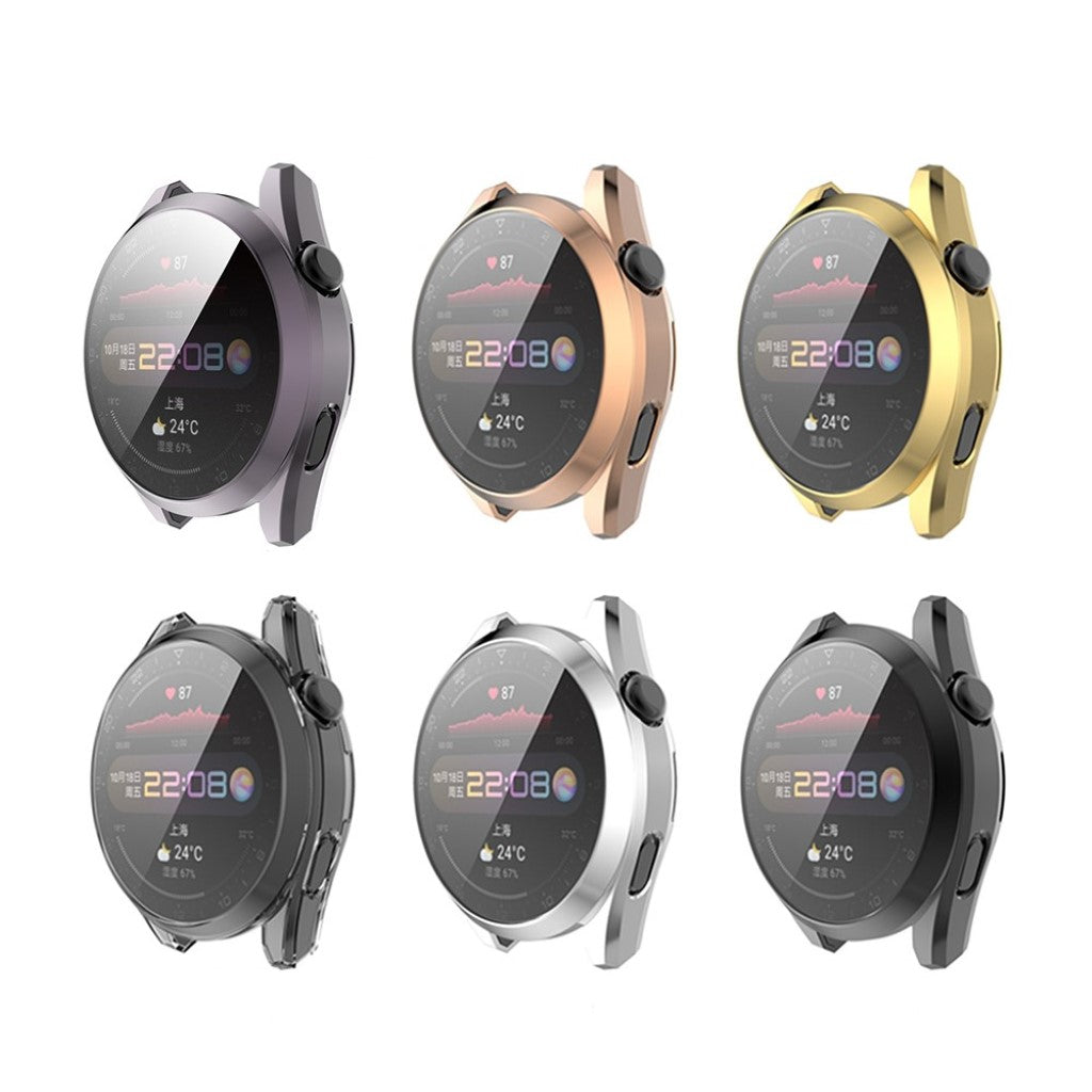 Super Fed Huawei Watch 3 Pro Silikone Cover - Gennemsigtig#serie_2