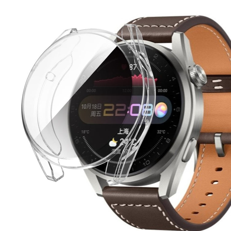 Mega Fed Huawei Watch 3 Pro Silikone Cover - Gennemsigtig#serie_2