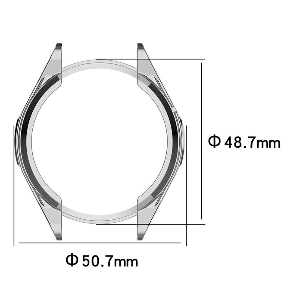 Huawei Watch GT Runner  Silikone Bumper  - Sort#serie_4