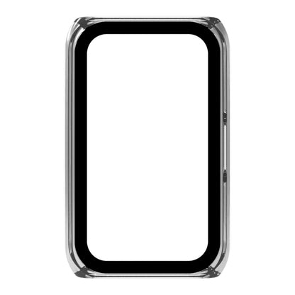 Super Fint Huawei Band 7 / Honor Band 6 Cover med Skærmbeskytter i Plastik og Hærdet Glas - Beige#serie_6