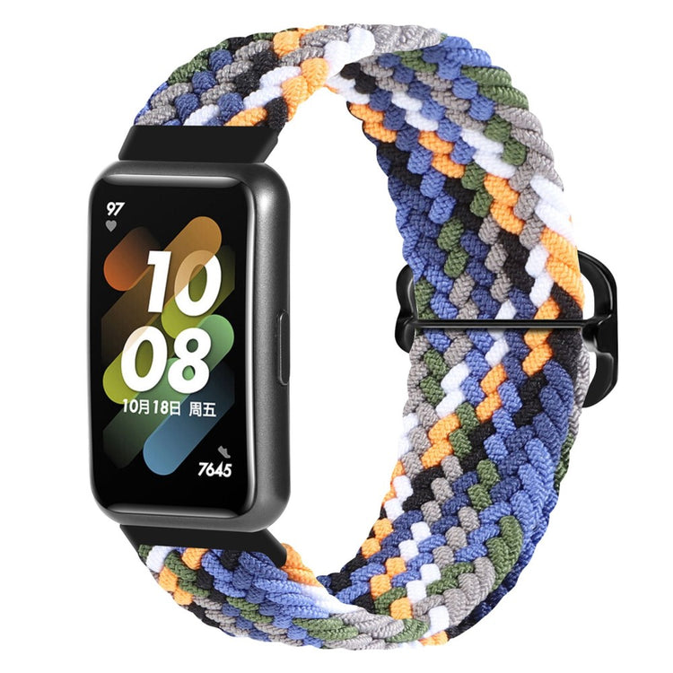 Rigtigt godt Huawei Band 7 Nylon Rem - Flerfarvet#serie_9