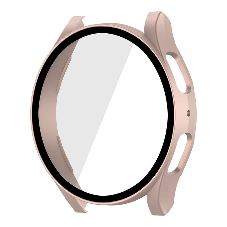 Super Flot Huawei Watch 5 Cover med Skærmbeskytter i Plastik og Hærdet Glas - Pink#serie_7