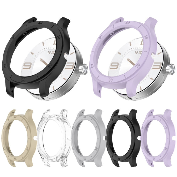 Meget Flot Huawei Watch GT Cyber Plastik Cover - Gennemsigtig#serie_4