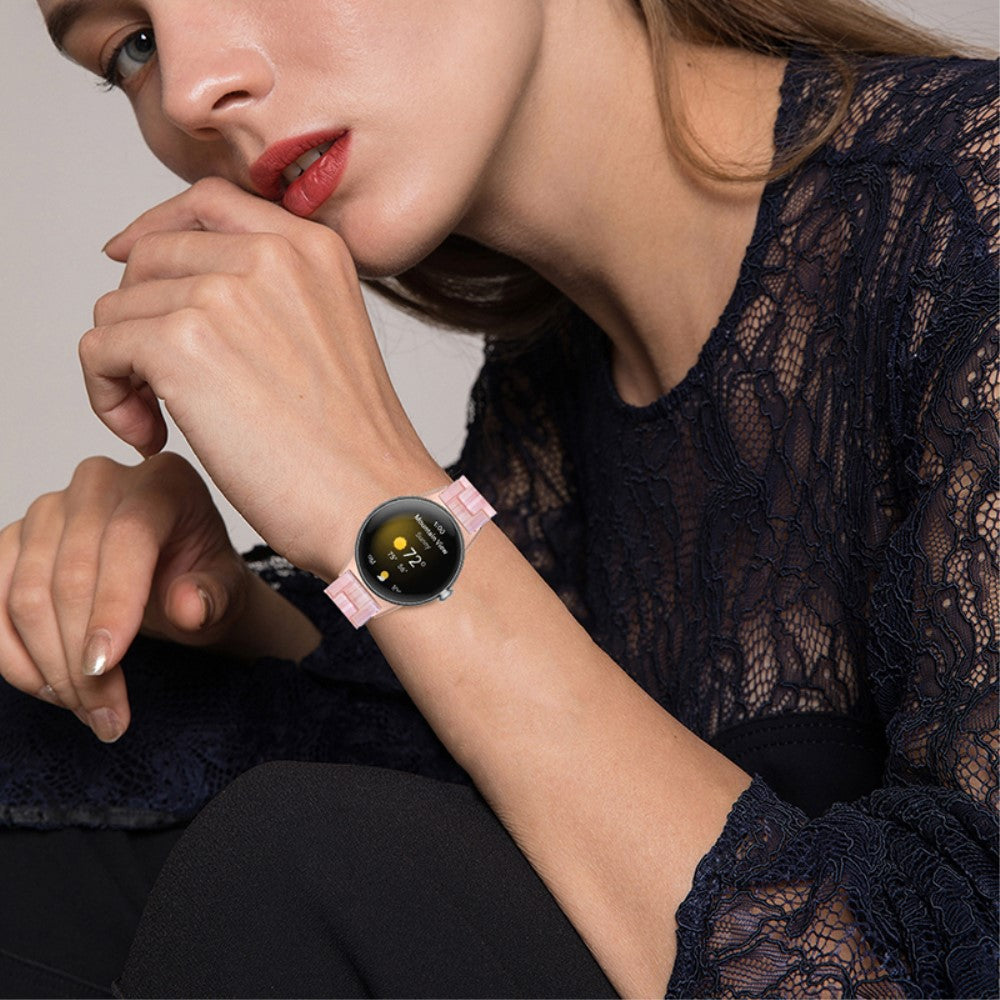 Meget nydelig Google Pixel Watch Plastik Rem - Pink#serie_22