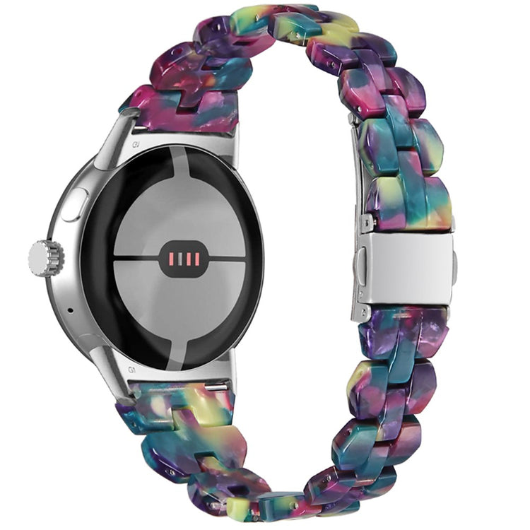 Meget fint Google Pixel Watch Plastik Rem - Flerfarvet#serie_8