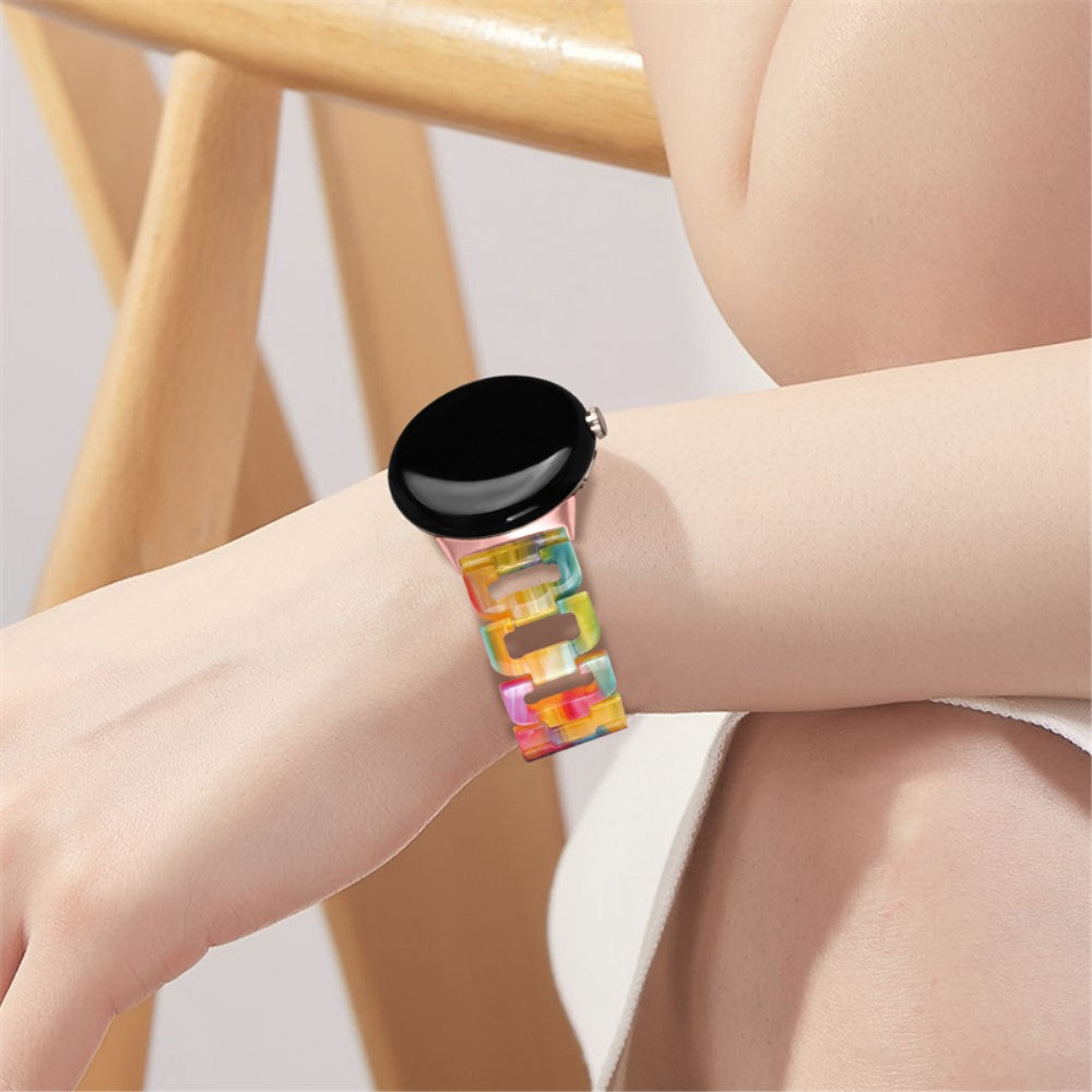 Super fint Google Pixel Watch Plastik Rem - Flerfarvet#serie_1