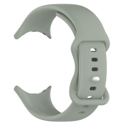 Vildt slidstærk Google Pixel Watch Silikone Rem - Grøn#serie_6