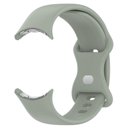Vildt slidstærk Google Pixel Watch Silikone Rem - Grøn#serie_6