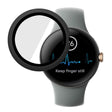 Super Stylish Google Pixel Watch Cover with Screen Protector in Plastic and Tempered Glass